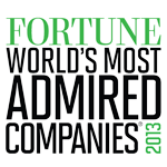 World’s Most Admired Companies 2013 logo